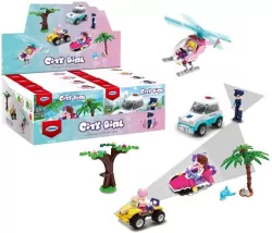 Klocki dla dziewczynki +74el MIX