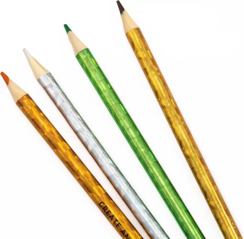 Kredki Holo 12 kolorów KIDEA - tantis.pl