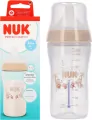 NUK. Perfect Match. Butelka z silikonowym smoczkiem. 260 ml. Małpka - tantis.pl