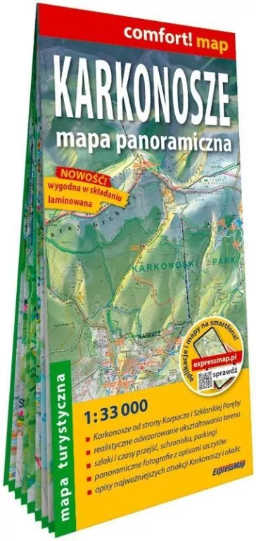 Comfort! map Karkonosze 1:33 000 - tantis.pl