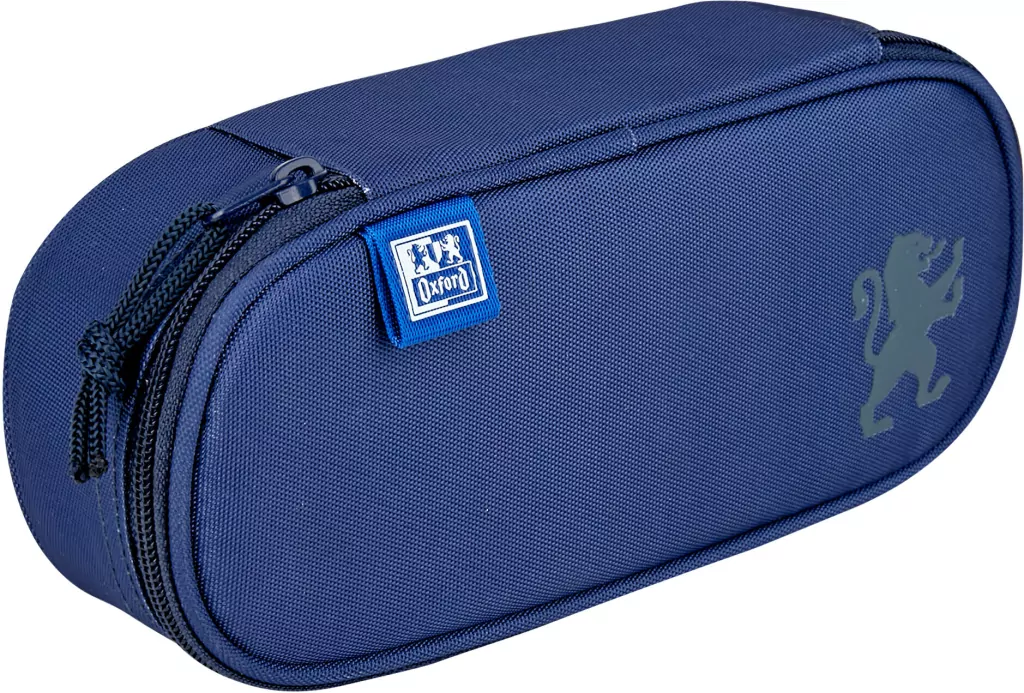 Piórnik z klapką school jeans OXFORD - tantis.pl