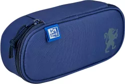 Piórnik z klapką school jeans OXFORD