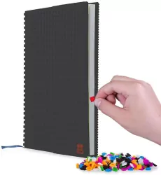 Zeszyt A5/80K linia. Pixie Crew. Czarny panel