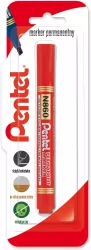 Marker permenentny z ściętą końcówka N860 czerwony 1 szt.