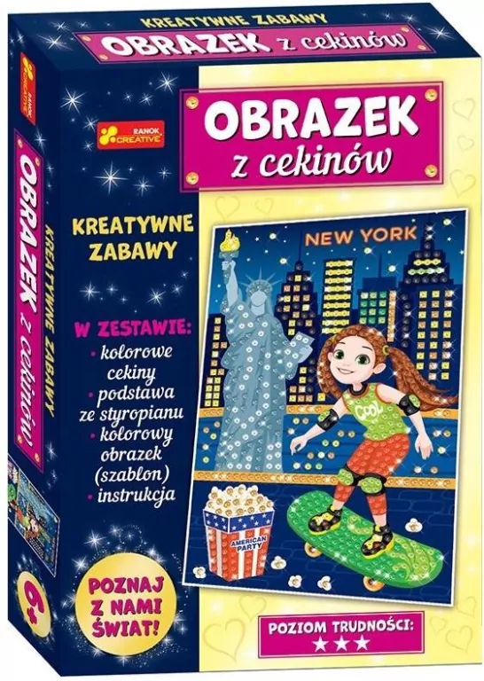 Obrazek z cekinów. Podróże małe i duże. USA - tantis.pl