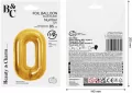 Balon foliowy B&C 0 Royal gold 85cm - tantis.pl