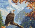 Diamentowa mozaika - Strażnik szczytu 40x50cm - tantis.pl