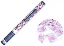 Tuba z banknotami 500 euro 60cm