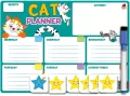Tablica magnetyczna z markerem Cat Planner RK2050-04 - tantis.pl