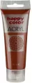 Farba akrylowa 75ml brązowa HAPPY COLOR - tantis.pl