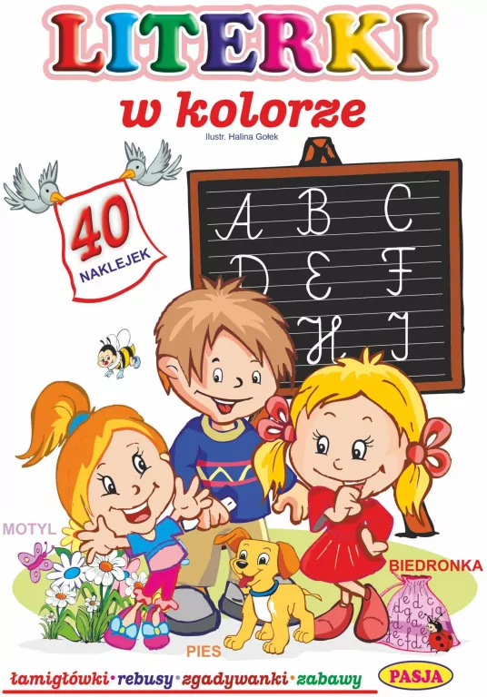 Literki w kolorze - tantis.pl