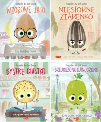 Pakiet: Wzorowe Jajo / Niesforne Ziarenko / Bystre Ciastko / Skwaszone Winogrono. Smaczna Banda i emocje