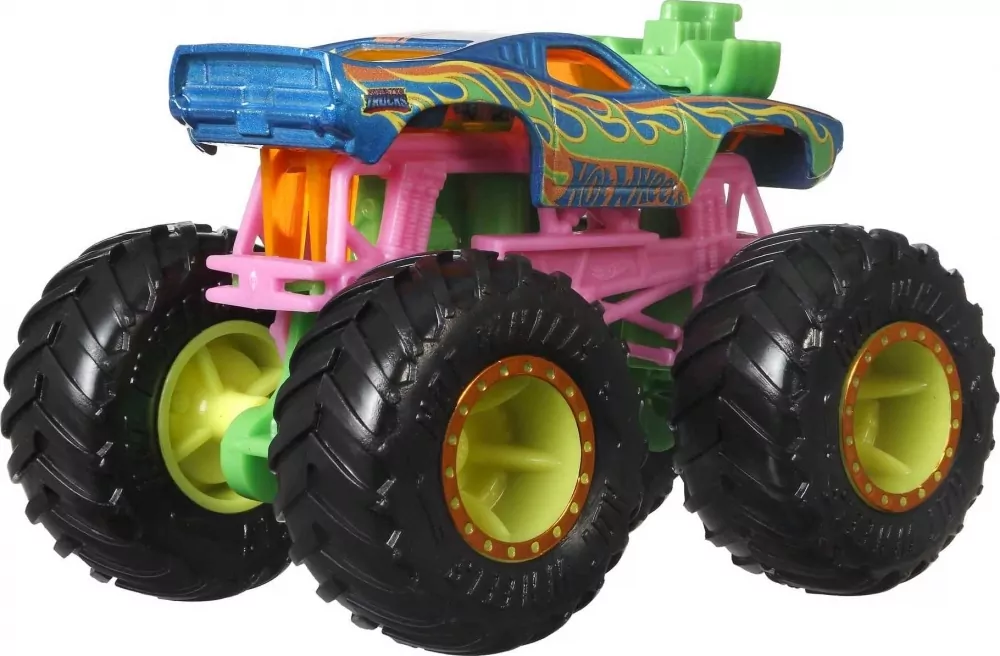 Hot Wheels. Monster Trucks Pojazd 1:64 - tantis.pl