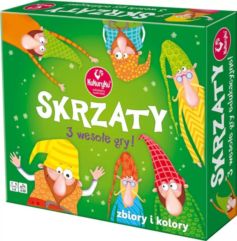 Skrzaty. 3 wesołe gry - tantis.pl