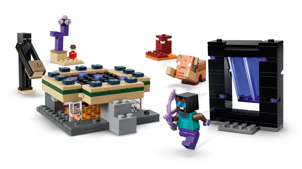 LEGO® Minecraft. Podróż przez portal netheru 21584 - tantis.pl