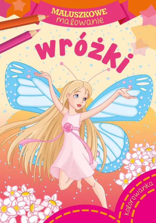 Wróżki. Maluszkowe malowanie - tantis.pl