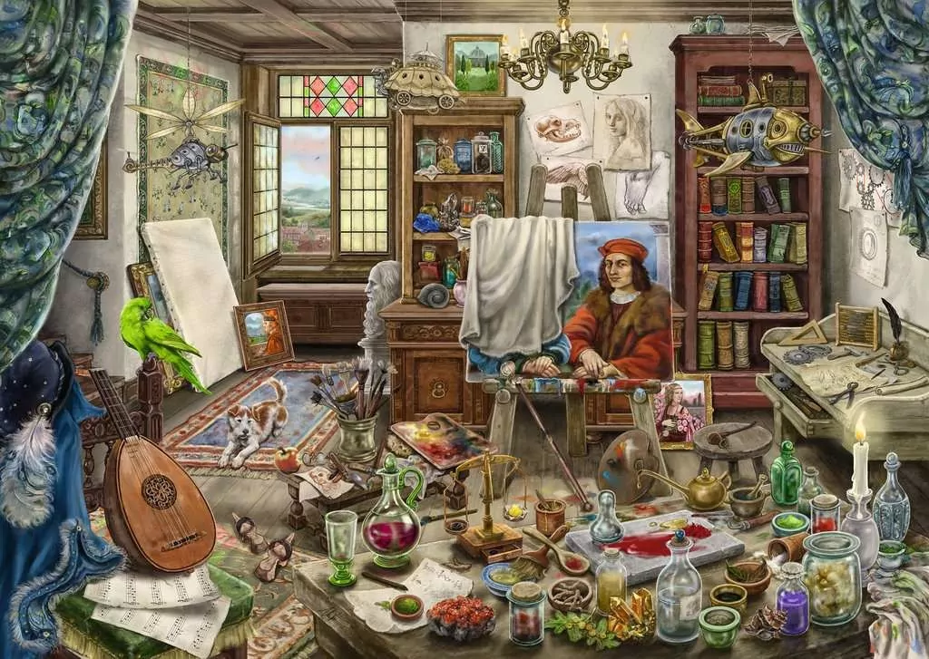 Puzzle 759 EXIT Studio artysty - tantis.pl