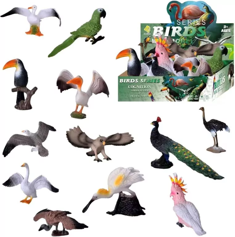 Figurka ptaka MIX - tantis.pl