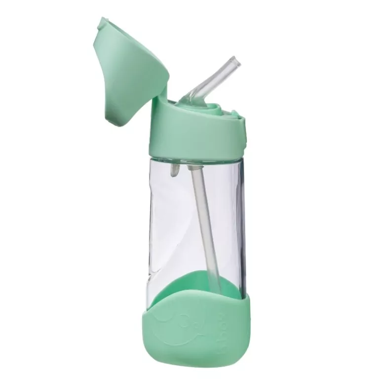 Bidon tritanowy ze słomką 450 ml, Spearmint - tantis.pl