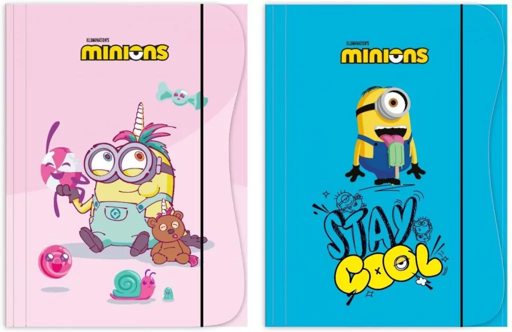 Teczka A4 z gumką Minionki kids mix - tantis.pl