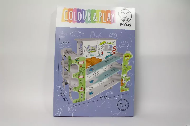 Kolorowanka 3D Parking XXL - tantis.pl