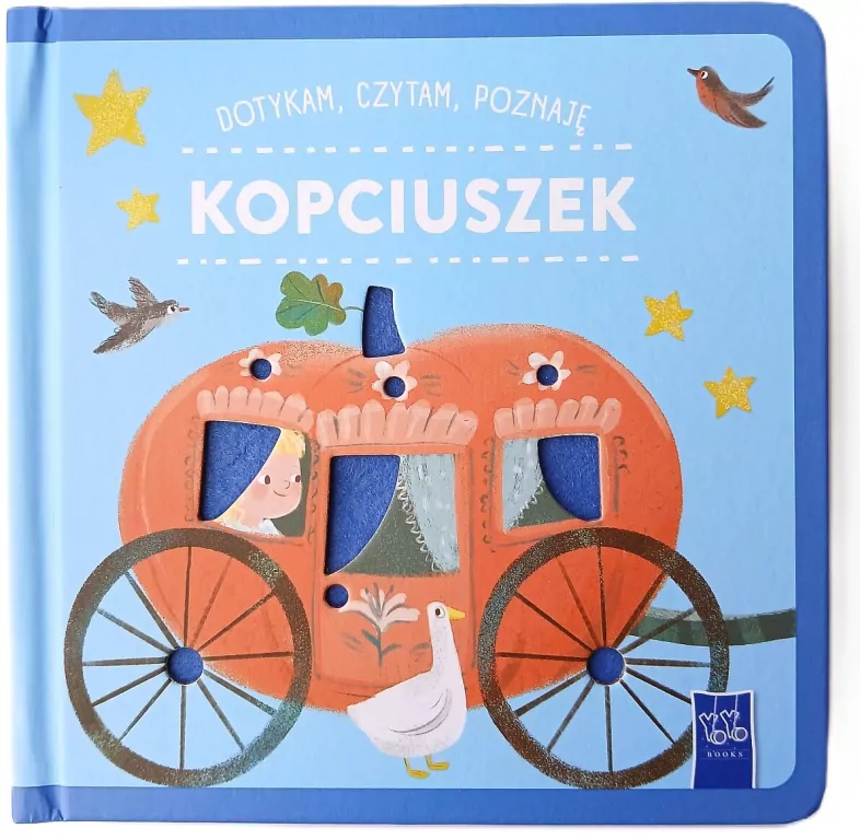 Dotykam, czytam, poznaję bajki. Kopciuszek - tantis.pl