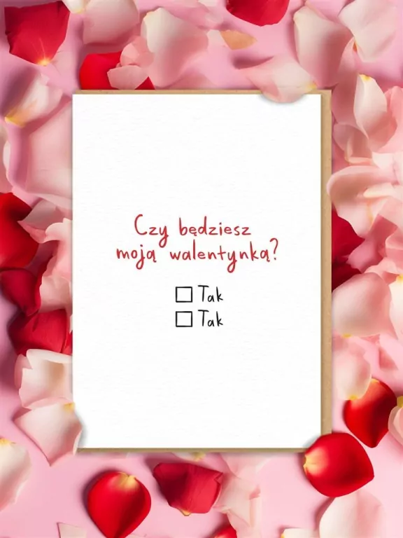Karnet. Czy będziesz moją walentynką? - tantis.pl