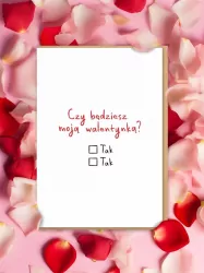Karnet. Czy będziesz moją walentynką?