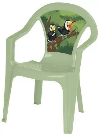 Krzesełko plastikowe pastel pistacja - tantis.pl