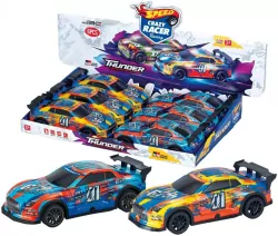 Auto sportowe świecąca karoseria dźwięk