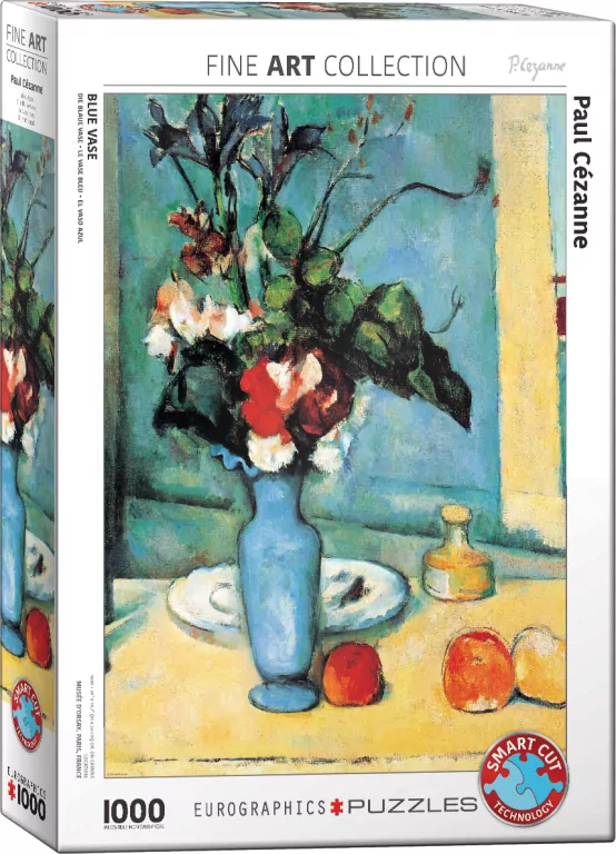 Puzzle 1000 Niebieska waza, Paul Cezanne - tantis.pl