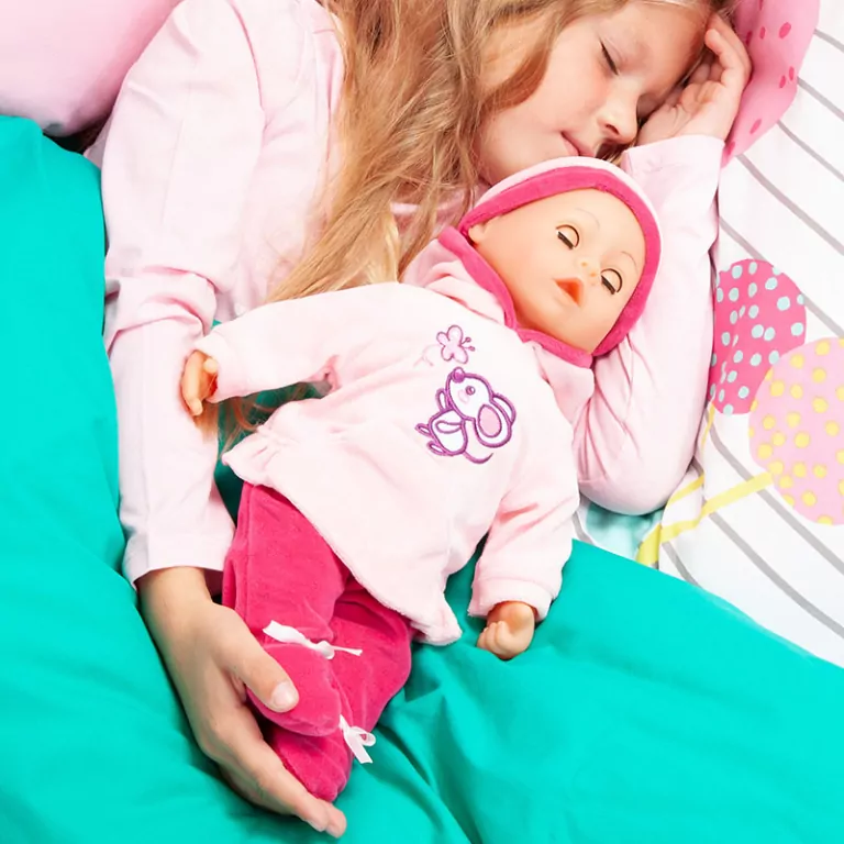 Bayer. Lalka bobas interaktywna, 38cm - tantis.pl