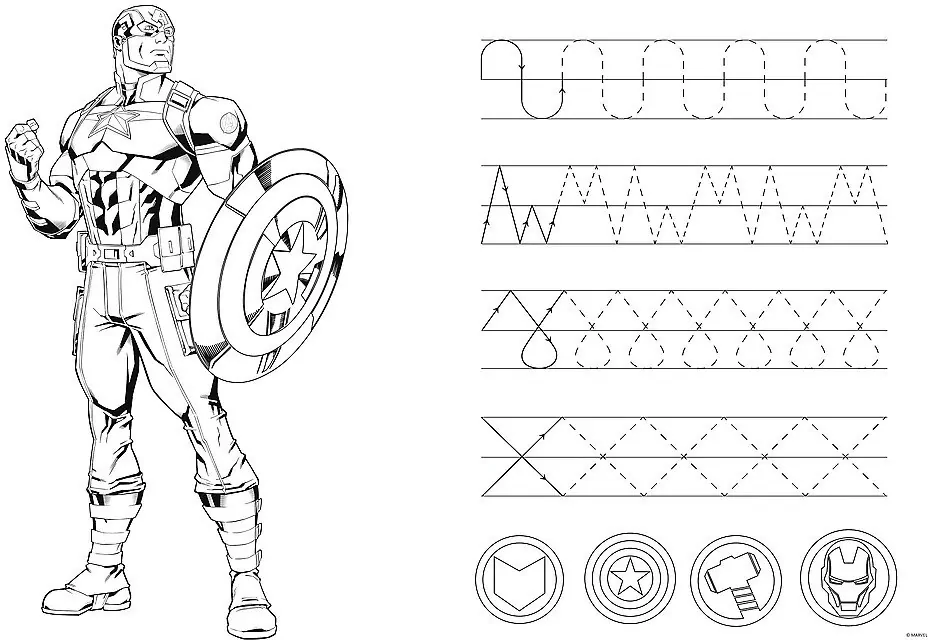 Puzzle 24 Super Maxi. Silni Avengersi TREFL - tantis.pl