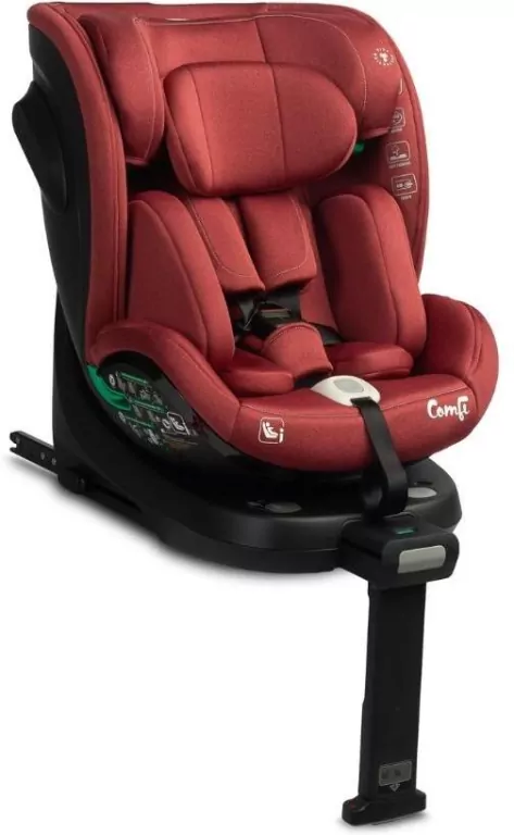 Caretero Fotelik Comfi czerwony (40-150cm) - tantis.pl