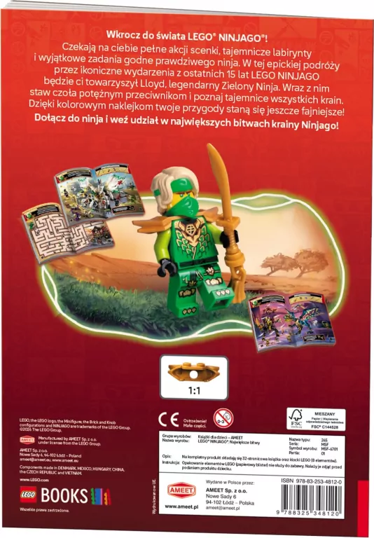 Lego Ninjago. Największe bitwy - tantis.pl