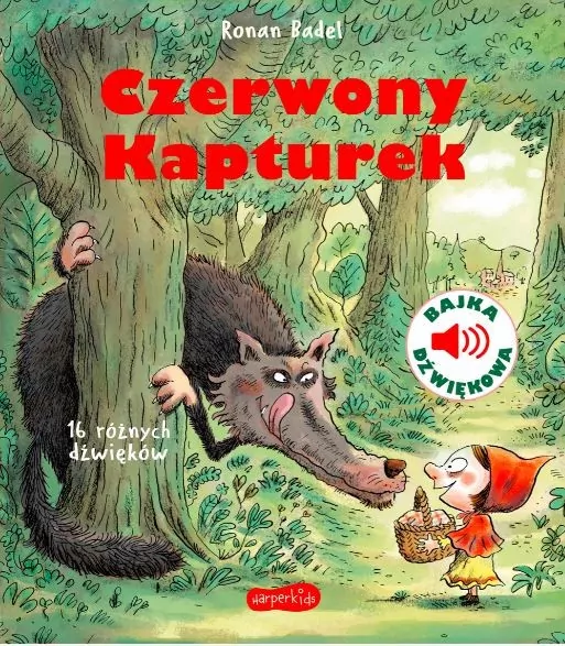 Czerwony Kapturek. Bajka dźwiękowa - tantis.pl