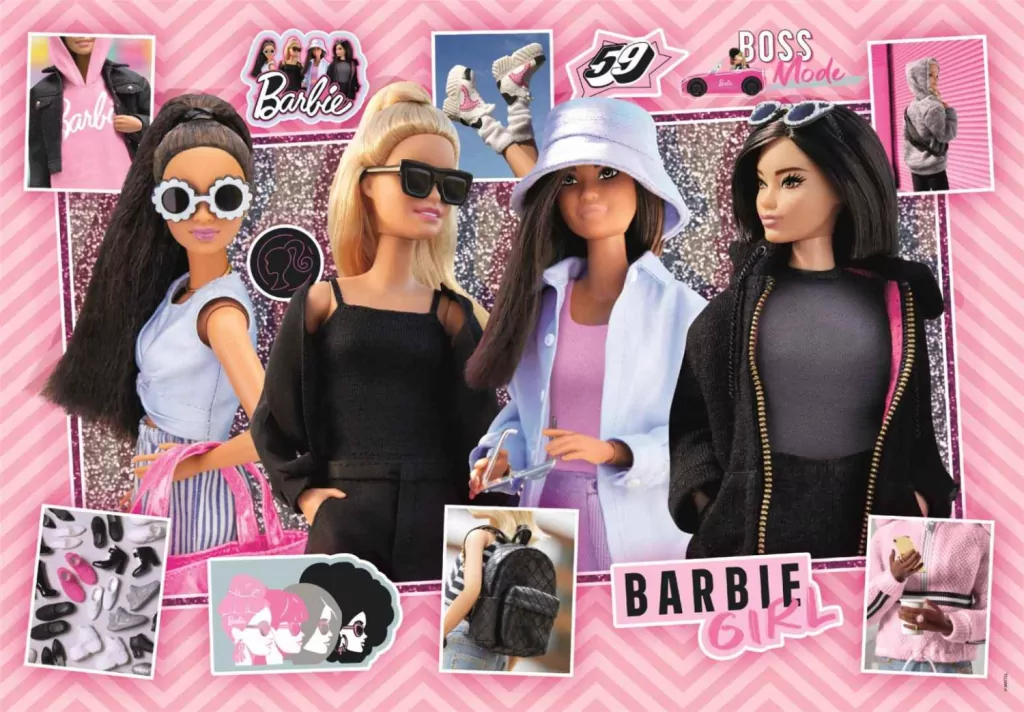 Puzzle 104 Barbie - tantis.pl