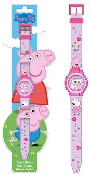 Świnka Peppa Zegarek cyfrowy - tantis.pl