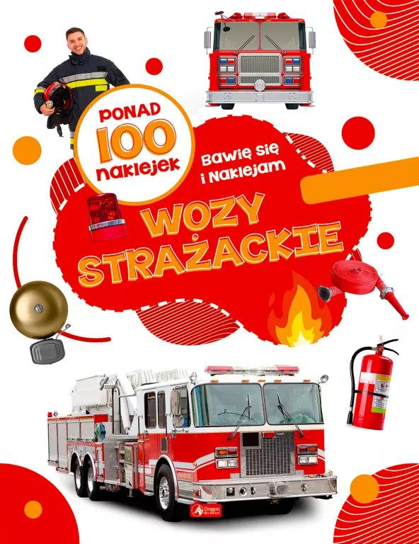 Wozy strażackie. Bawię się i naklejam - tantis.pl