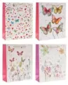 Torebka prezentowa 26x32x10cm Kwiaty MIX - tantis.pl