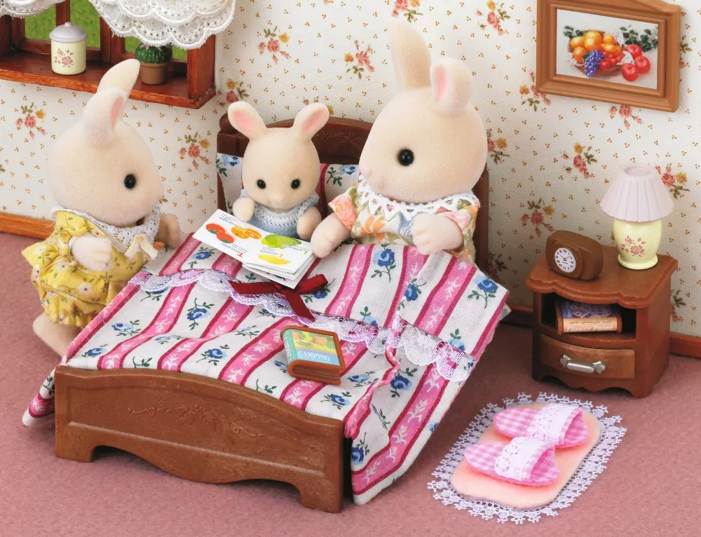 Łóżko podwójne. Sylvanian Families - tantis.pl