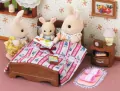 Łóżko podwójne. Sylvanian Families - tantis.pl