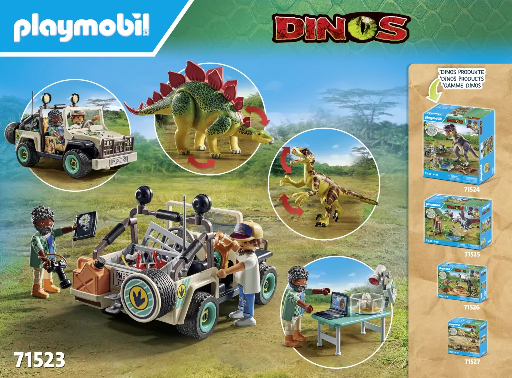 Playmobil 71523 Obóz badawczy z dinozaurami - tantis.pl