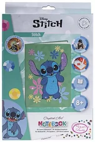 Notatnik z mozaiką diamentową Stitch - tantis.pl