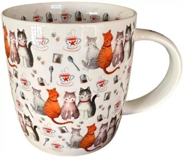 Kubek M108 Koty i herbata - tantis.pl