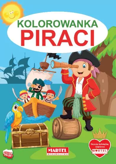 Piraci. Kolorowanka - tantis.pl