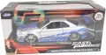 Jada F&F Nissan Skyline GTR silver 1:24 - tantis.pl
