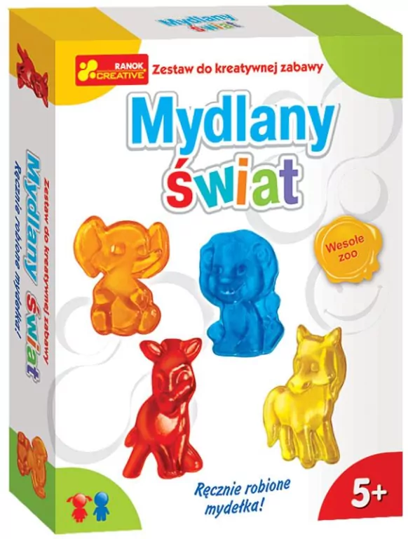 Zestaw do kreatywnej zabawy. Mydlany świat Zoo - tantis.pl