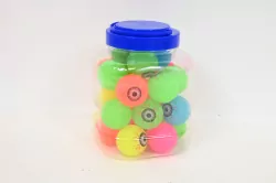 Piłka kauczukowa. Oko. Mix