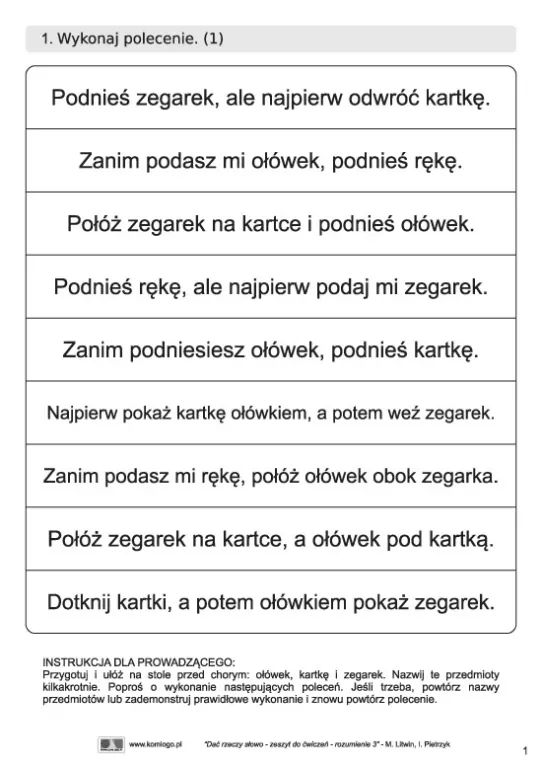 Dać rzeczy słowo. Zeszyt do ćwiczeń. Rozumienie. Poziom 3 - tantis.pl